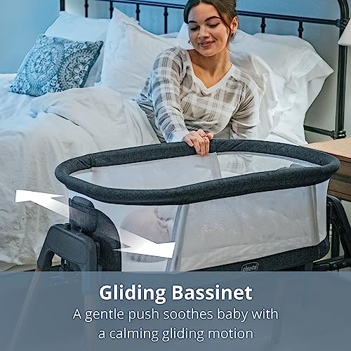 Chicco LullaGlide 3-in-1 Bassinet, Stationary, Gliding, Portable