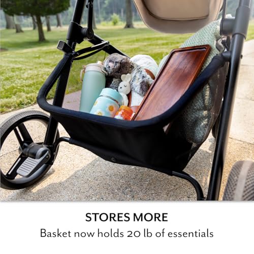 Evenflo Pivot NXT Travel System with LiteMax NXT Infant Car Seat (Latte Tan)