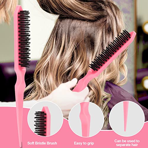 SWEET VIEW 3Pcs Slick Back Hair Brush