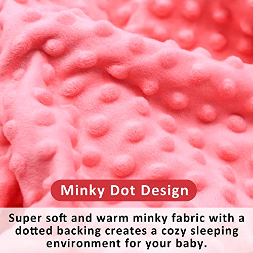 Baby Blanket for Girls, Super Soft Double Layer Mink Blankets with Dotted Backing, Sun Smile Toddler Newborn Nursery Bed Blanket, You are My Sunshine Print Throw Blanket, 30 X 40 Inches