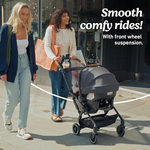 Graco® Gomax Next Gen Travel System, Car Seat Stroller Combo, Rear Facing Infant Car Seat, Compact Stroller for Travel
