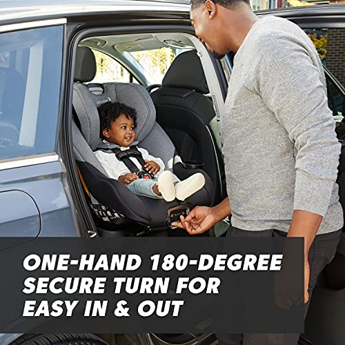 Baby Jogger® City Turn Convertible & Rotating Car Seat Onyx Black - Accommodates Newborn to Toddler with Rear and Forward Facing Modes