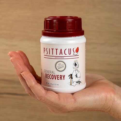 Psittacus General Recovery 100 g | Hand Feeding Formula for Sick and Injured Baby and Adult Birds, Parrots, Pigeons | Premium Food for Birds, 100% no-GMO