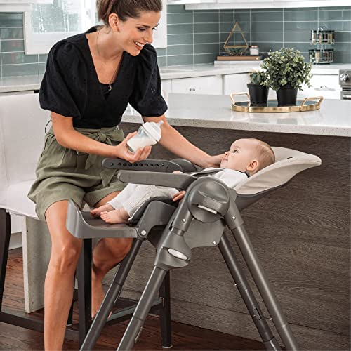 Chicco Polly Space-Saving High Chair for Babies and Toddlers, Up to 40 lbs