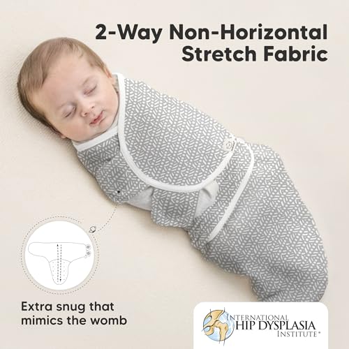 KeaBabies 3-Pack Organic Baby Swaddles for Newborns, Infant (Nordic, 0-3M)