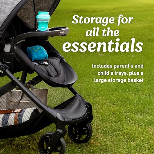 Graco Modes Element Travel System, Baby Car Seat and Stroller Combo, Includes: SnugRide Lite LX Infant Car Seat and Reversible Baby Stroller, Great Gift for New Parents, Canter