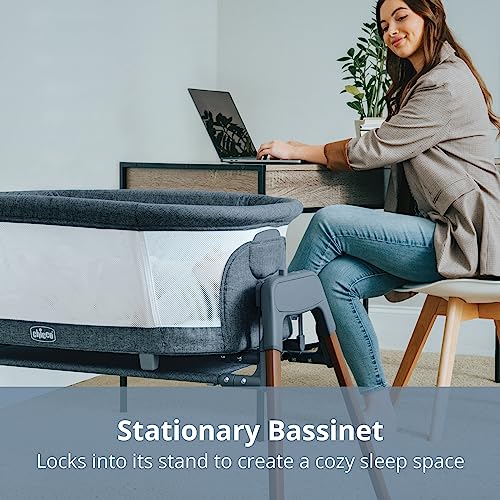 Chicco LullaGlide 3-in-1 Bassinet, Stationary, Gliding, Portable
