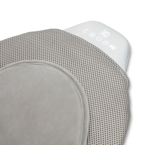 Munchkin® Electric Baby Bouncer & Rocker for Infants, Automatic Baby Rocker Seat with Soothing Sounds, Digital Touch Display, 3 Recline Positions, Grey