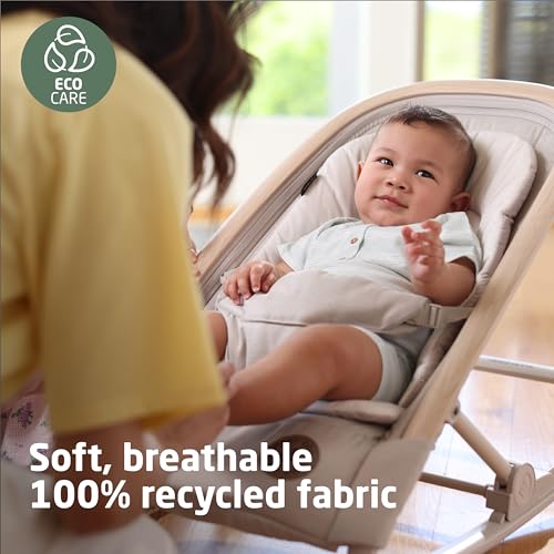 Maxi-Cosi Kori 2-in-1 Baby Bouncer Seat for Infants, Baby Rocker Chair, Portable Bouncer Chair, Classic Slate