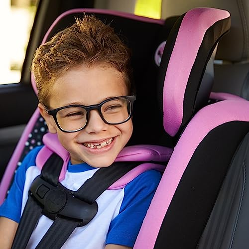 Disney Baby MagicSquad 3-in-1 Harnessed Booster Car Seat, Minnie Dot Party