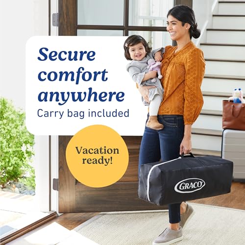 Graco Pack 'n Play Close2Baby Bassinet Playard Features Portable Bassinet Diaper Changer and More, Derby