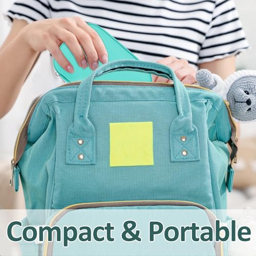 Baby Grooming Kit, Infant Safety Care Set with Hair Brush Comb Nail Clipper Nasal Aspirator,Baby Essentials Kit for Newborn Girls Boys (Green)