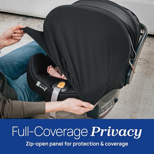 Chicco KeyFit Max Zip ClearTex Infant Car Seat with Base, Rear-Facing