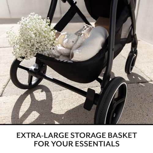 Evenflo Shyft Intuiti Travel System Featuring LiteMax NXT Preemie and Infant Car Seat with SensorySoothe (Eclipse Black)