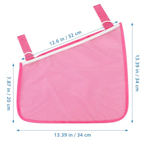 Accmor Universal Stroller Organizer, Side Sling Stroller Organizer, Mesh Cargo Net Stroller Storage Caddy Accessories, Stroller Bag Accessories Fits for Uppababy, Nuna, Baby Jogger, Doona Strollers