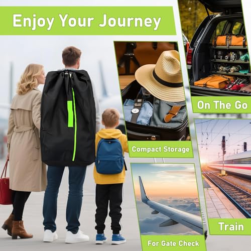 Jaseppor Car Seat Bags For Airplane Travel