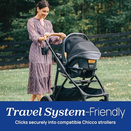 Chicco KeyFit Max ClearTex Rear-Facing Infant Car Seat and Baby Carrier
