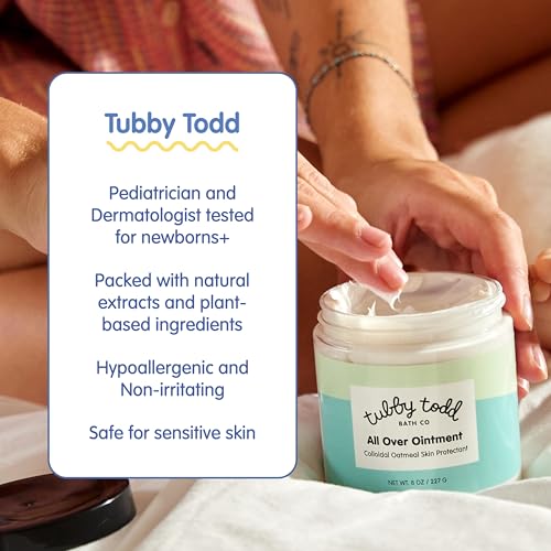 Tubby Todd's Baby Body Wash and All Over Ointment Eczema Set