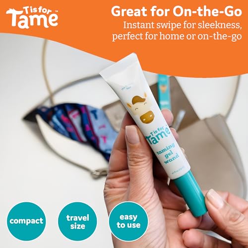 T is for Tame Taming Gel Wand for Baby Hair, Frizz & Static
