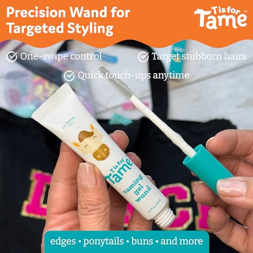T is for Tame Taming Gel Wand for Baby Hair, Frizz & Static