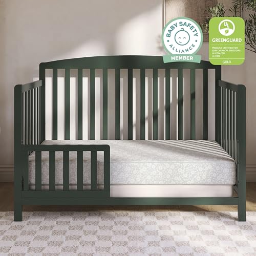 Dream On Me Nap Nest Crib and Toddler Mattress, Dual-Sided - Infants & Toddlers, Waterproof 5” Mattress with 88 Interwoven Coils, 75% Recycled Fiber, GREENGUARD Gold & BSA Certified – Daisy Dreams
