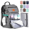Pillani Baby Diaper Bag Backpack - Baby Bag for Girls & Boys, Large Waterproof Diaper Backpack - Baby Shower Gifts for Boys & Registry Must Haves - Travel Diaper Bags with Changing Pad - Newborn Stuff