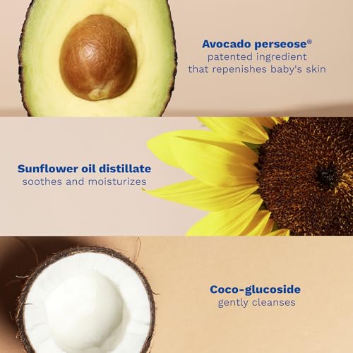 Mustela Stelatopia Eczema-Prone Skin Foam Shampoo for Newborn & Baby with - with Natural Avocado & Sunflower Oil - Fragrance-Free & Tear Free - 5.07 fl. oz.