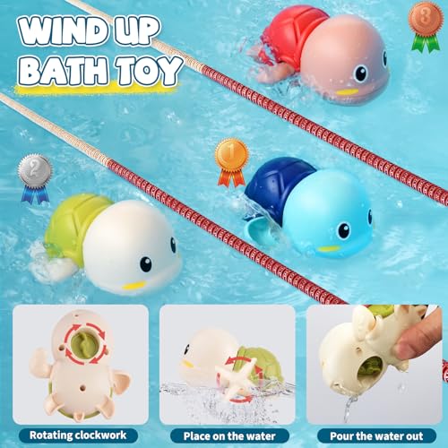 LZZAPJ Baby Bath Toys for Toddlers 1-3, Kid Bathtub Toy with 36 Foam Bath Letter & Number, Fishing Games with Fish Net, Water Pool Toy with Storage Bag, Shower Toy Gift for Boy Girl Infant 1 2 3 4 5 6