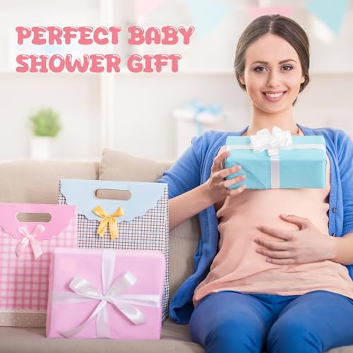 Breling 20 Pcs Baby Muslin Washcloth 12 x 12 Inch 100% Cotton Soft and Absorbent Muslin Washcloth Burp Cloth Wipe Newborn Face Towel for Baby Boy Girl Sensitive Skin(Powder Pink, White, Pink)