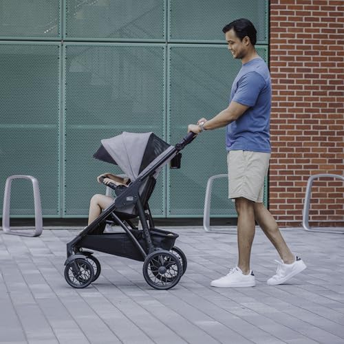 Chicco Corso LE ClearTex Modular Travel System, Corso LE Modular Stroller with KeyFit Max ClearTex Infant Car Seat and Base, Tidal/Blue