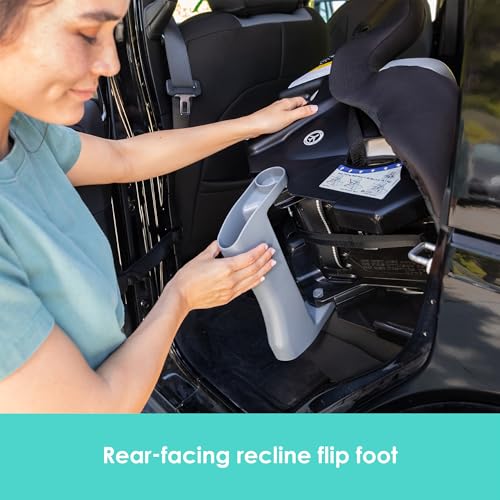 Baby Trend Trooper™ Slim 3-in-1 Convertible Car Seat, Dash Black – Slim Fit, 3-in-1 Growth Modes, Lightweight Design, Adjustable Comfort Padding