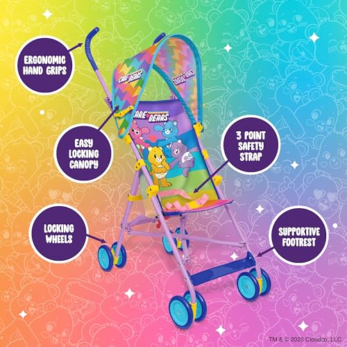 Care Bears Light Weight Compact Baby Travel Stroller