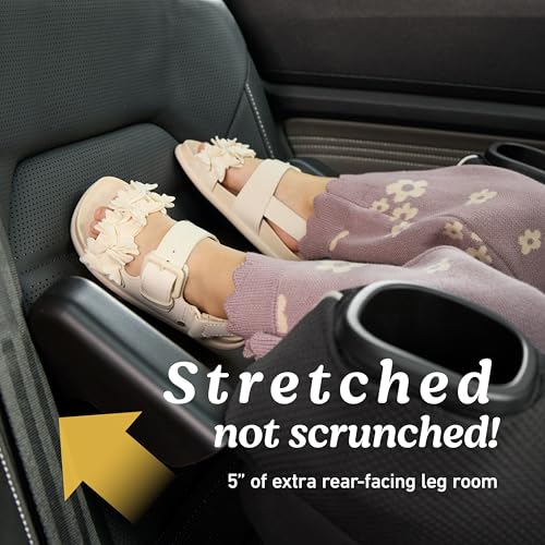 Graco Extend2Fit Convertible Car Seat, Rear and Forward Facing Car Seat with Adjustable Extension Panel for Extra Legroom, Great Gift for Baby Shower or Baby Registry, Gotham