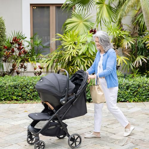 Joie Baby, Nutmeg Stroller & Mint Latch Car Seat, Travel System (Shale)