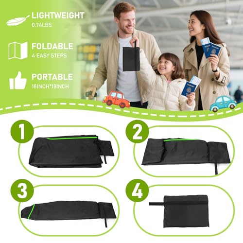 Jaseppor Car Seat Bags For Airplane Travel