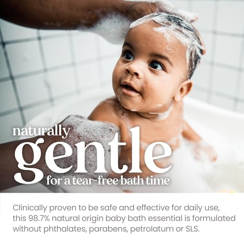 Burt's Bees Baby Shampoo and Body Wash with Lavender, Calming Tear Free Baby Soap, 98% Natural Origin, 12 Fl Oz (Pack of 3)