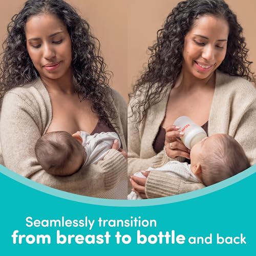 NUK Perfect Match Natural + Anti-Colic Bottle, 5 oz, 2 Pack