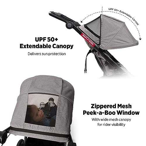 Jogging Stroller Radio Flyer Momentum Jogging Baby Stroller, Baby Essentials for Newborn, Toddler Travel, for Ages 6 Months - 5 Years