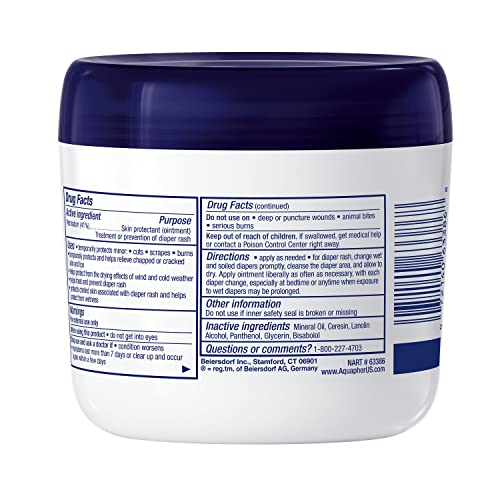 Aquaphor Healing Ointment, 14 Oz (396 G)
