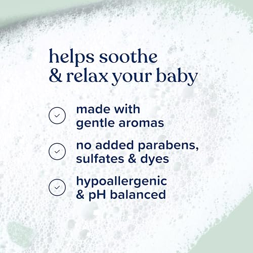 Johnson's Baby Soothing Vapor Bath with Calming Aromas to Relax Babies, Gentle No More Tears Formula, Soothes & Comforts Baby, Hypoallergenic, No Added Parabens, Sulfates & Dyes, 13.6 fl. oz