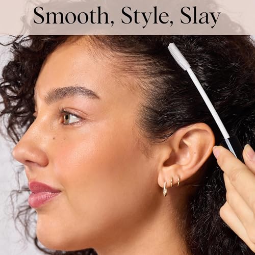 Kitsch Hair Taming Wand - Fly Away Stick For Hair with Biotin, Aloe & Vitamin E | Clear Hair Mascara for Flyaways, Slick Back Style | Travel Size - 18mL