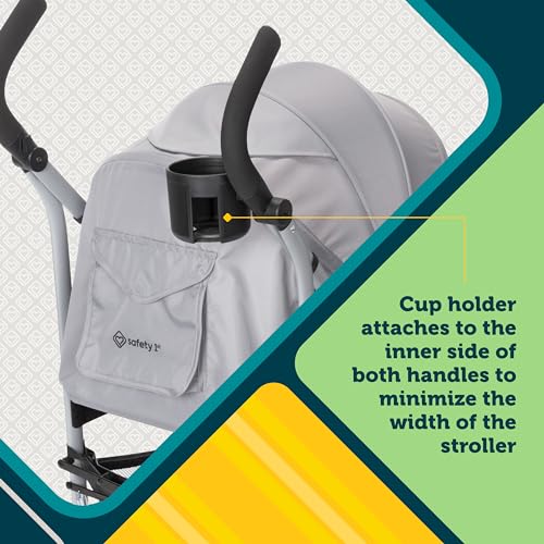 Safety 1st Strollerette Compact Stroller, Mercury