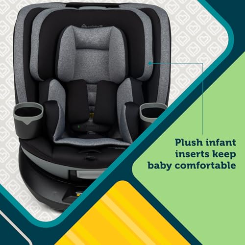 Safety 1st Turn and Go 360 DLX 360 Car Seat, Rotating All-in-One Convertible Car Seat, Stonington