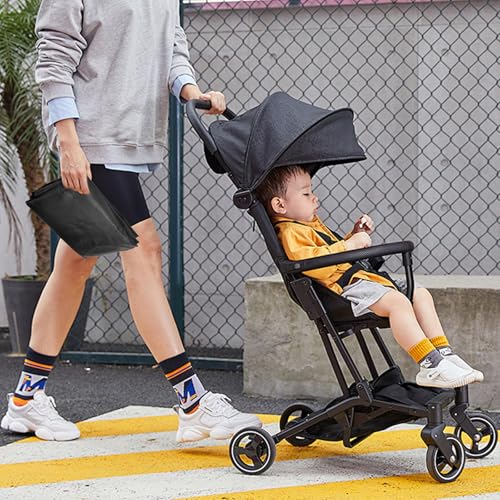 Car Seat Travel Bag for Airplane,Double Waterproof Oxford Gate Check Bags for Most Infant Carseat,Infant Carriers,Booster Seats,with Padded Backpack Shoulder Straps (Car Seat StorageBag, 85x43x43cm)