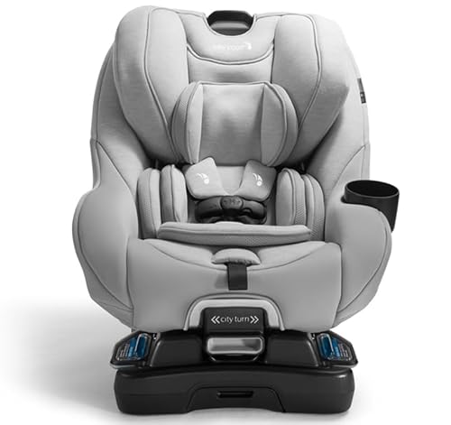 Baby Jogger City Turn Rotating Convertible Car Seat | Unique Turning Car Seat Rotates for Easy in and Out