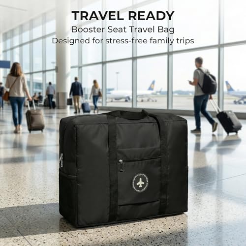 zhtangrui Backless Booster Seat Travel Bag, Black