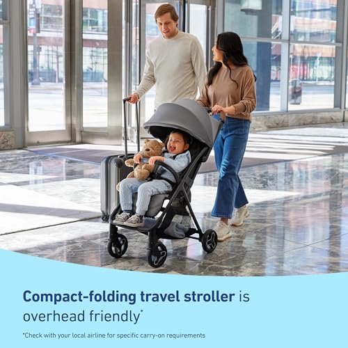 Graco® Ready2Jet Compact Stroller – Compact Travel Stroller with Automatic Fold Splatter Art