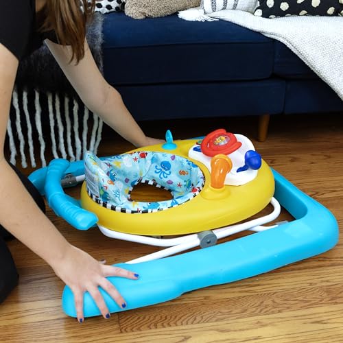 Baby Einstein Ocean Explorers Dive & Discover 3-in-1 Submarine Walker, with Removable Floor-Toy, Ages 6 Months and Up
