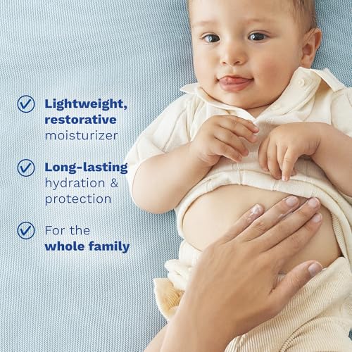Mustela Certified Organic Hydrating Cream - Natural Body Lotion w/Olive Oil, Aloe Vera & Sunflower Oil - For Baby, Kid & Adult - Fragrance Free, EWG Verified & Vegan - 5.07 oz. - Packaging may vary