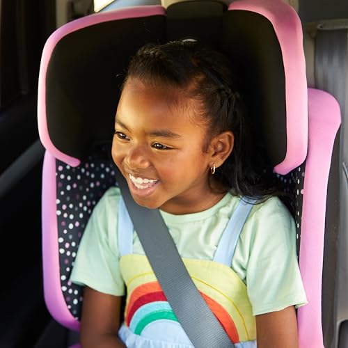 Disney Baby MagicSquad 3-in-1 Harnessed Booster Car Seat, Minnie Dot Party